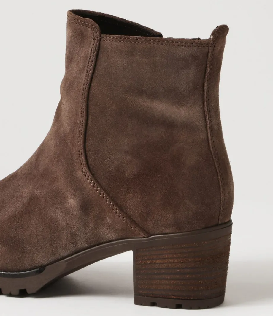Agnes Mohair Suede Chelsea Boots