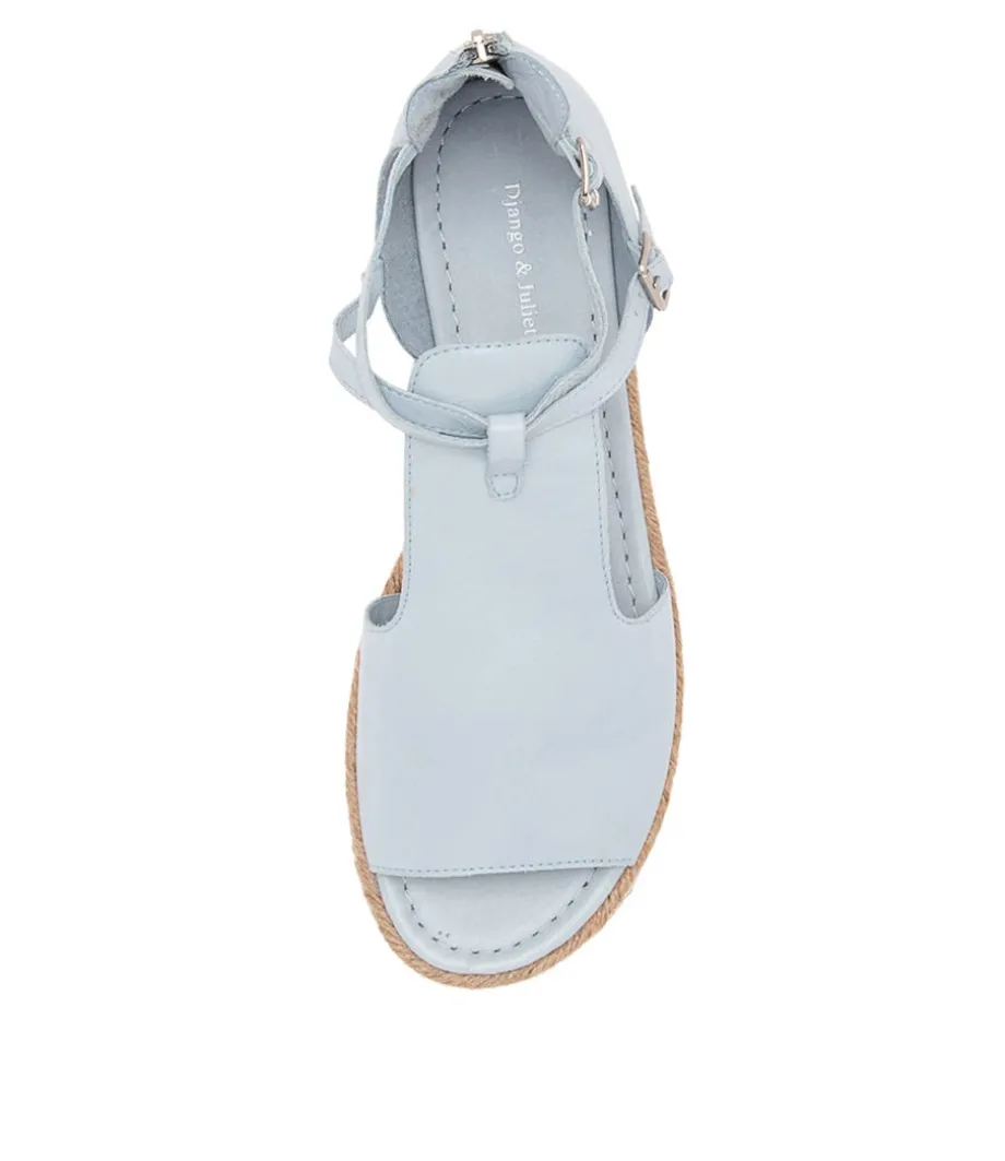 Alexys Denim Leather Espadrilles