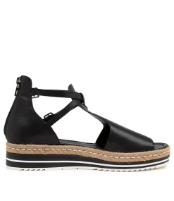 Alexys Lrg Black Leather