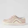 Alona W Dusty Pink White Multi Sneakers