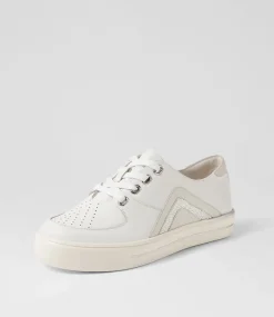 Alona W White Silver Shimmer Multi Sneakers