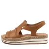 Alora Dk Tan Leather