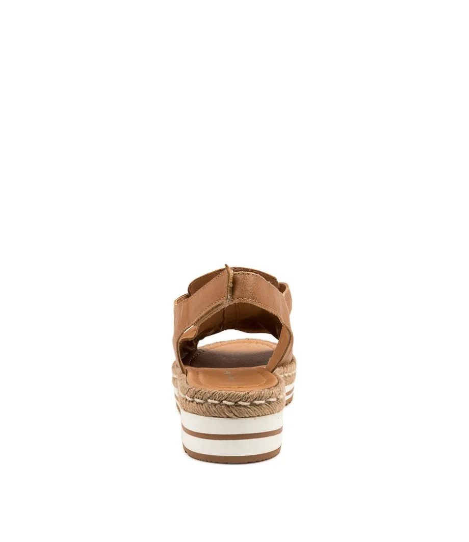 Alora Lrg Dk Tan Leather