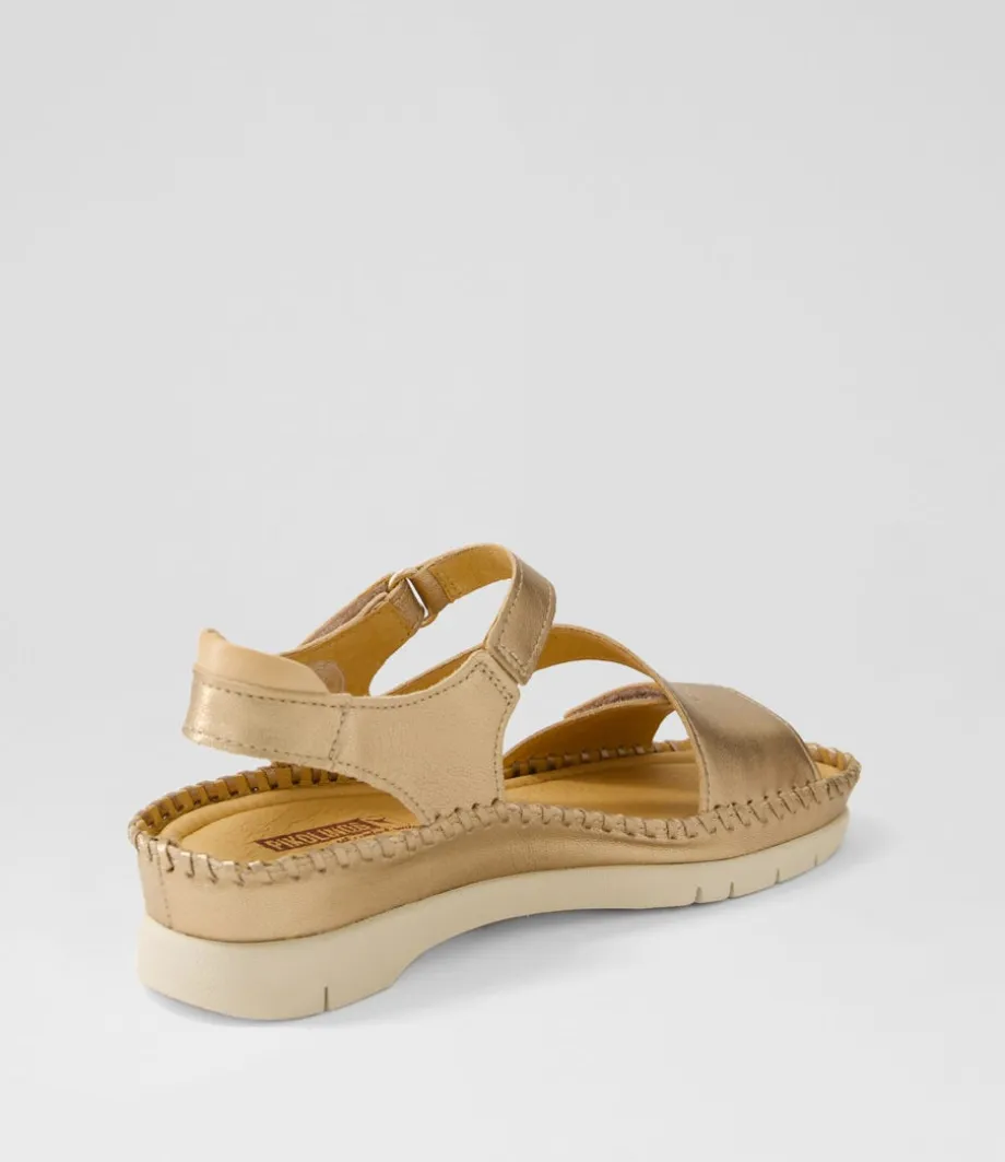 Altea 31 Champagne Leather Sandals