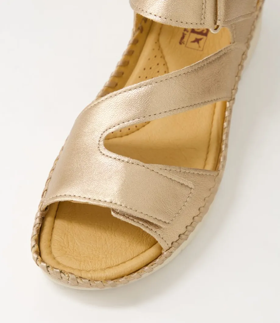 Altea 31 Champagne Leather Sandals
