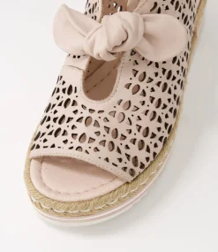 Altona Rose Leather Sandals