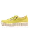Amelia Lemon Suede