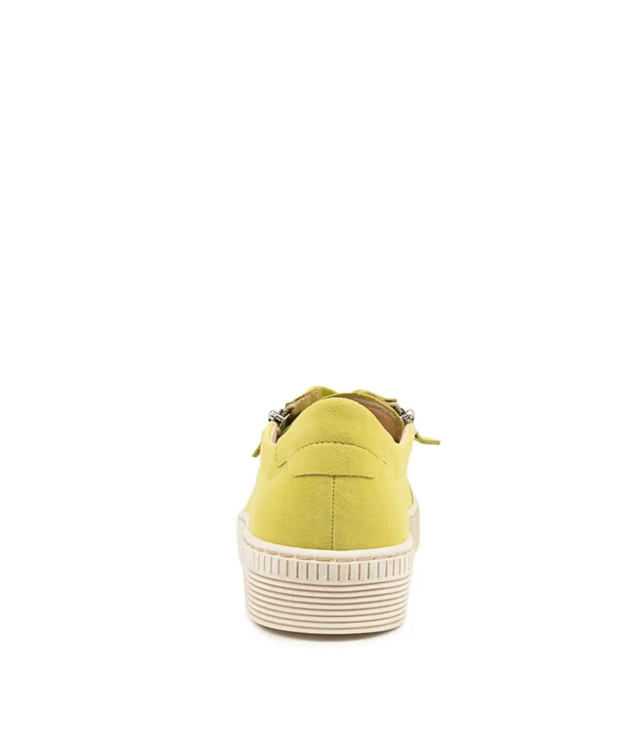 Amelia Lemon Suede