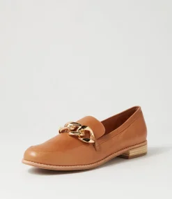 Ampard Lrg Tan Leather Loafers