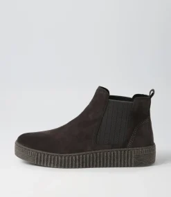 Angels Pepper Grau Suede Chelsea Boots
