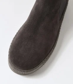 Angels Pepper Grau Suede Chelsea Boots
