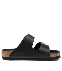 Arizona Big Buckle Black Oiled Leather