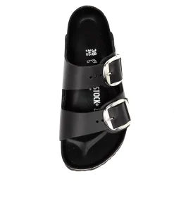 Arizona Big Buckle Black Oiled Leather