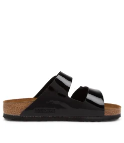 Arizona Black Patent Birko-Flor Slides