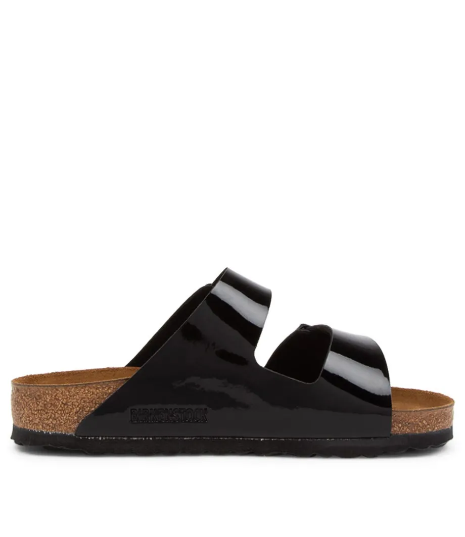Arizona Black Patent Birko-Flor Slides