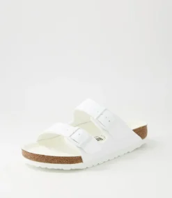 Arizona Semi Exq White Birkoflor Slides