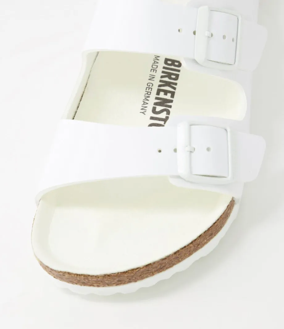 Arizona Semi Exq White Birkoflor Slides