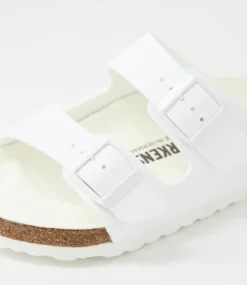 Arizona Semi Exq White Birkoflor Slides