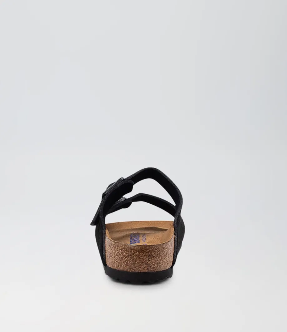 Arizona Sfb Black Suede Slides