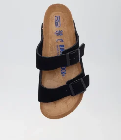 Arizona Sfb Black Suede Slides