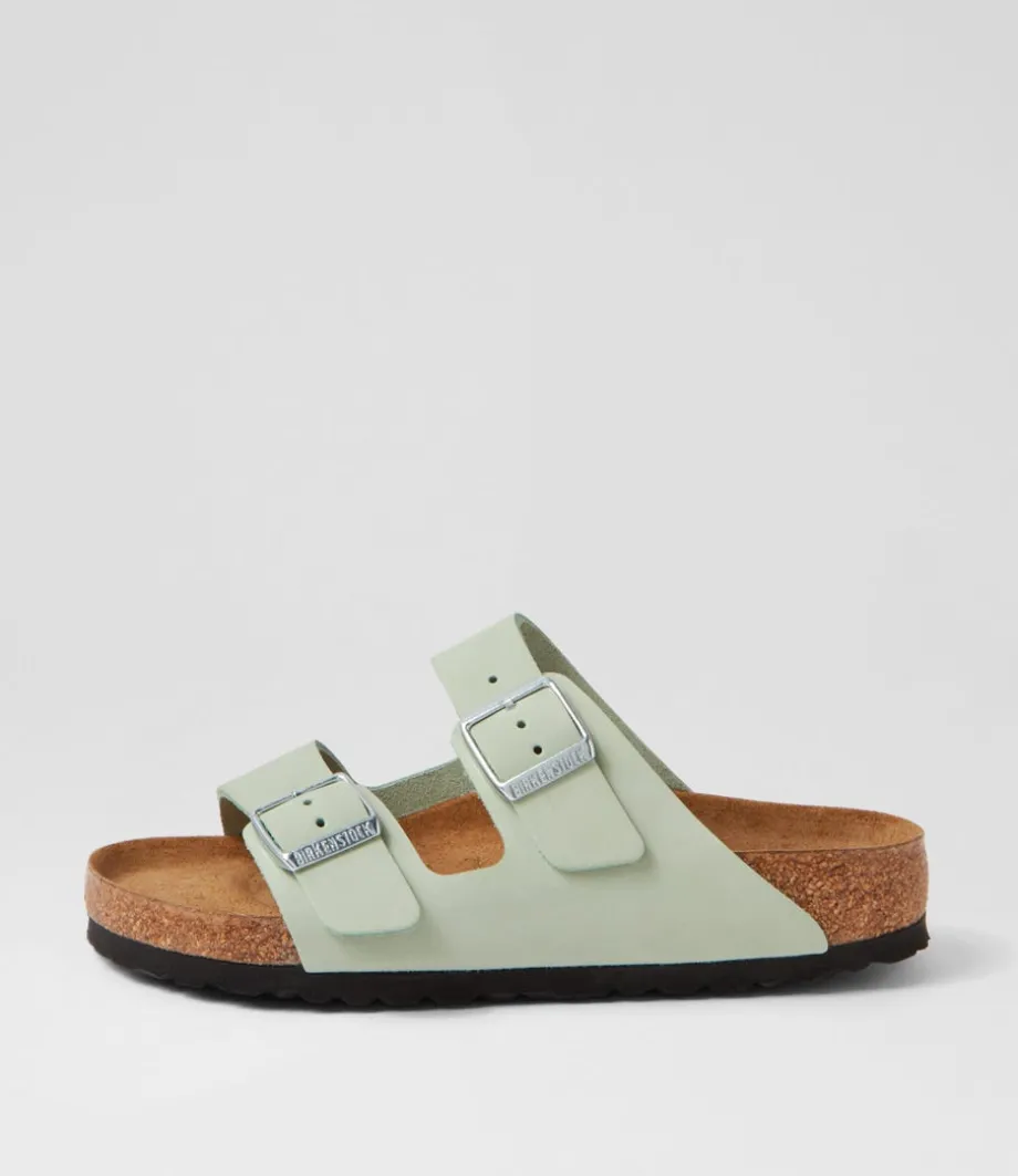 Arizona Sfb Matcha Nubuck Slides