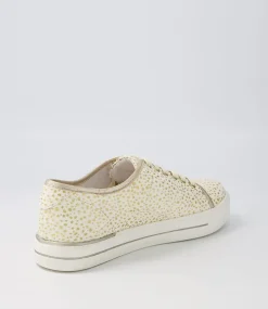 Ashleen W White Multi Sneakers