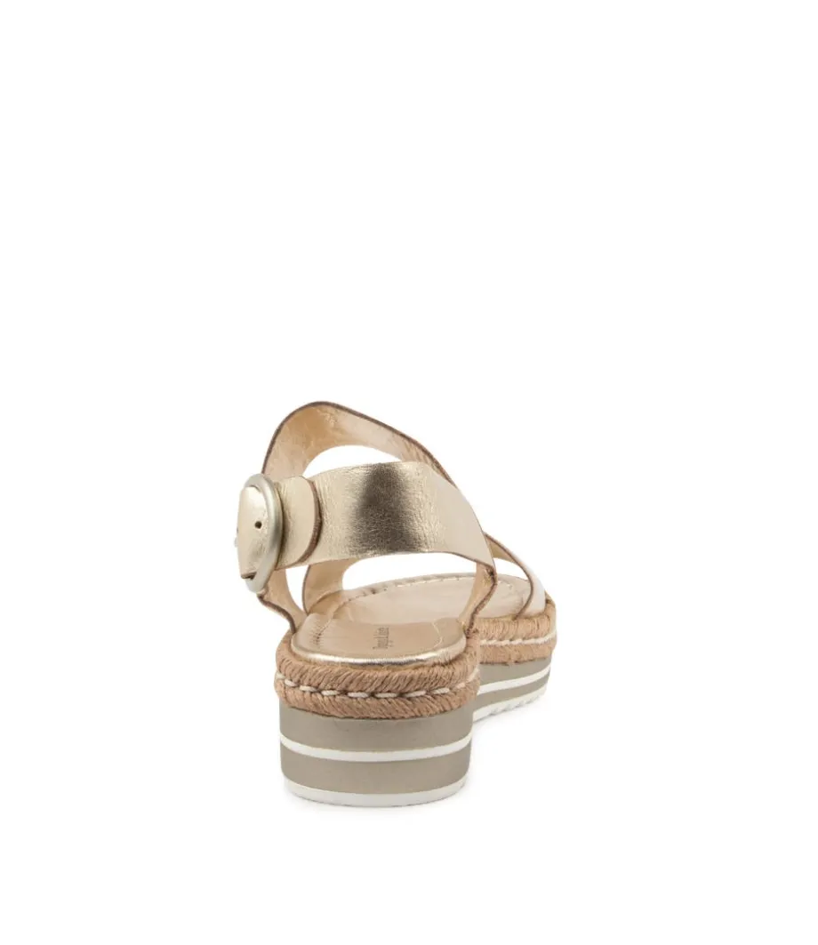 Atha Pale Gold Leather