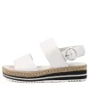 Atha White Leather
