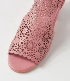Bames Pretty Pink Leather Sandals