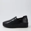 Becca Black Patent Leather Sneakers