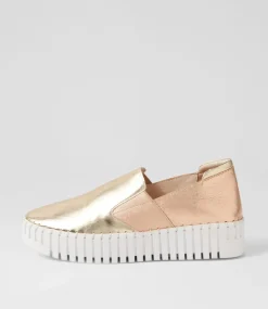 Becca Pale Gold Champagne Crush Multi Sneakers