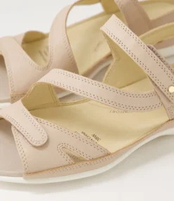 Belta W Nude Leather Sandals