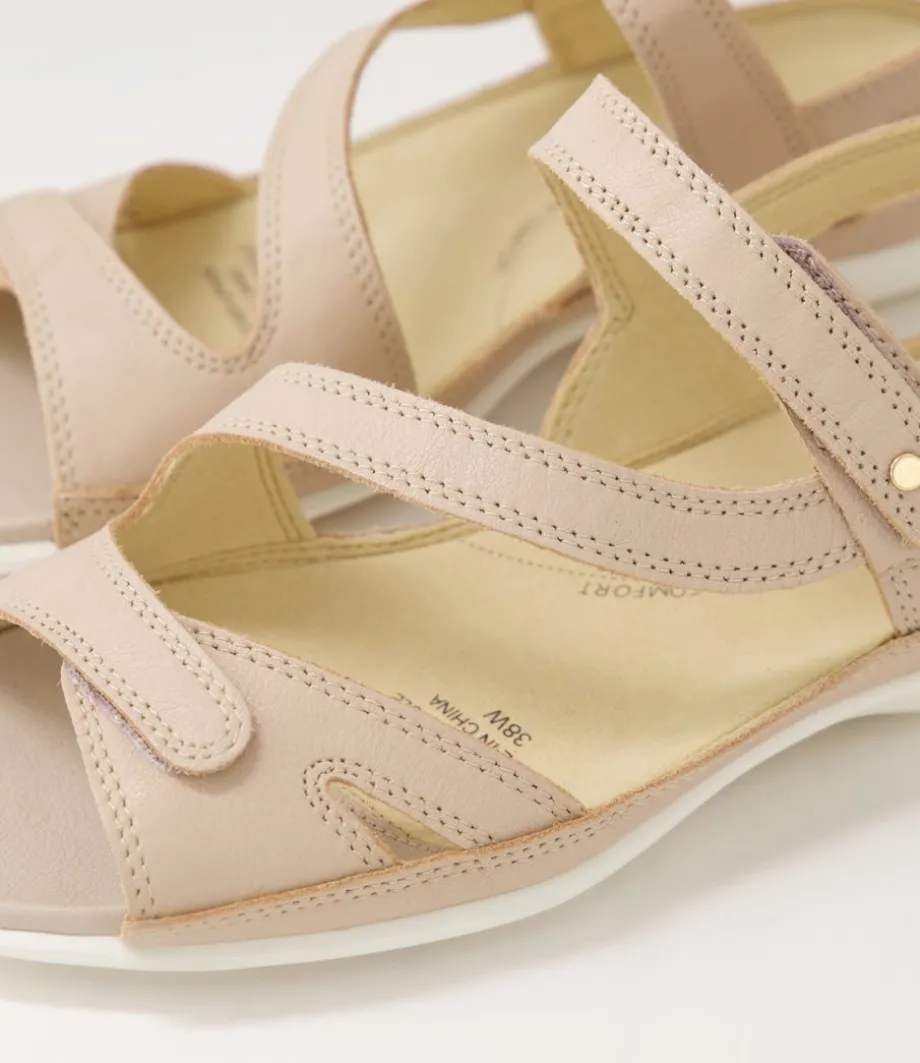 Belta W Nude Leather Sandals