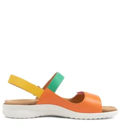 Benji Xw Bright Multi Leather Sandals