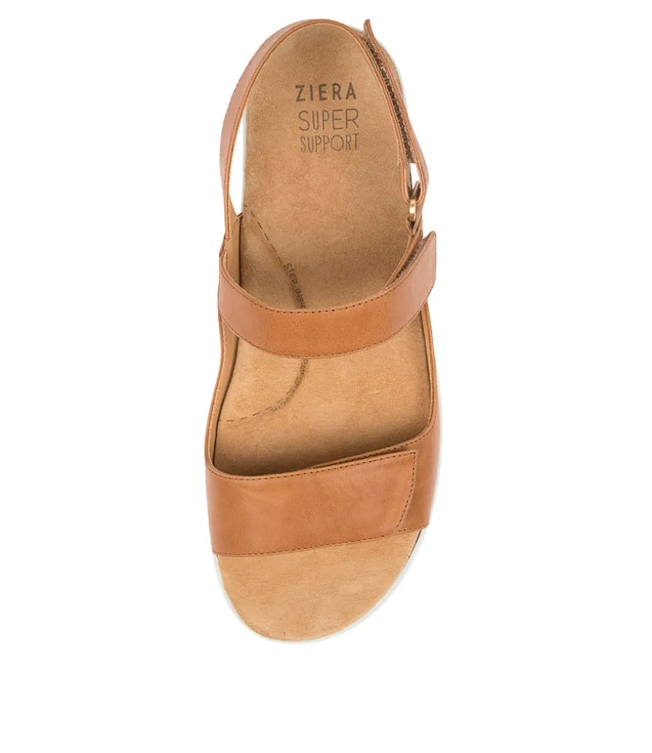 Benji Xw Tan-Wht Leather