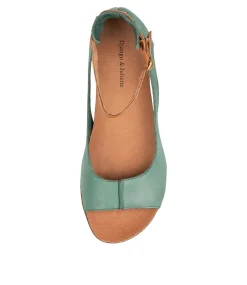 Brayan Ocean Dark Tan Leather Sandals