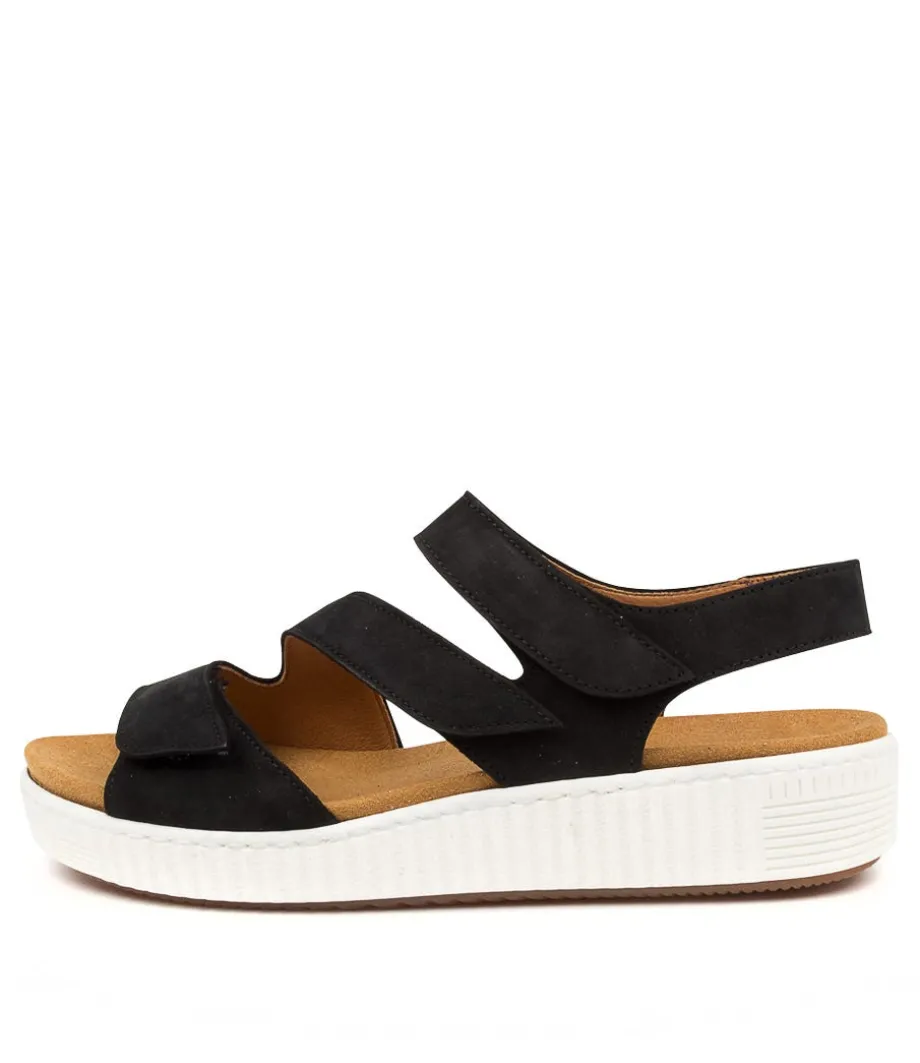 Brielle Ga Night Blue Nubuck