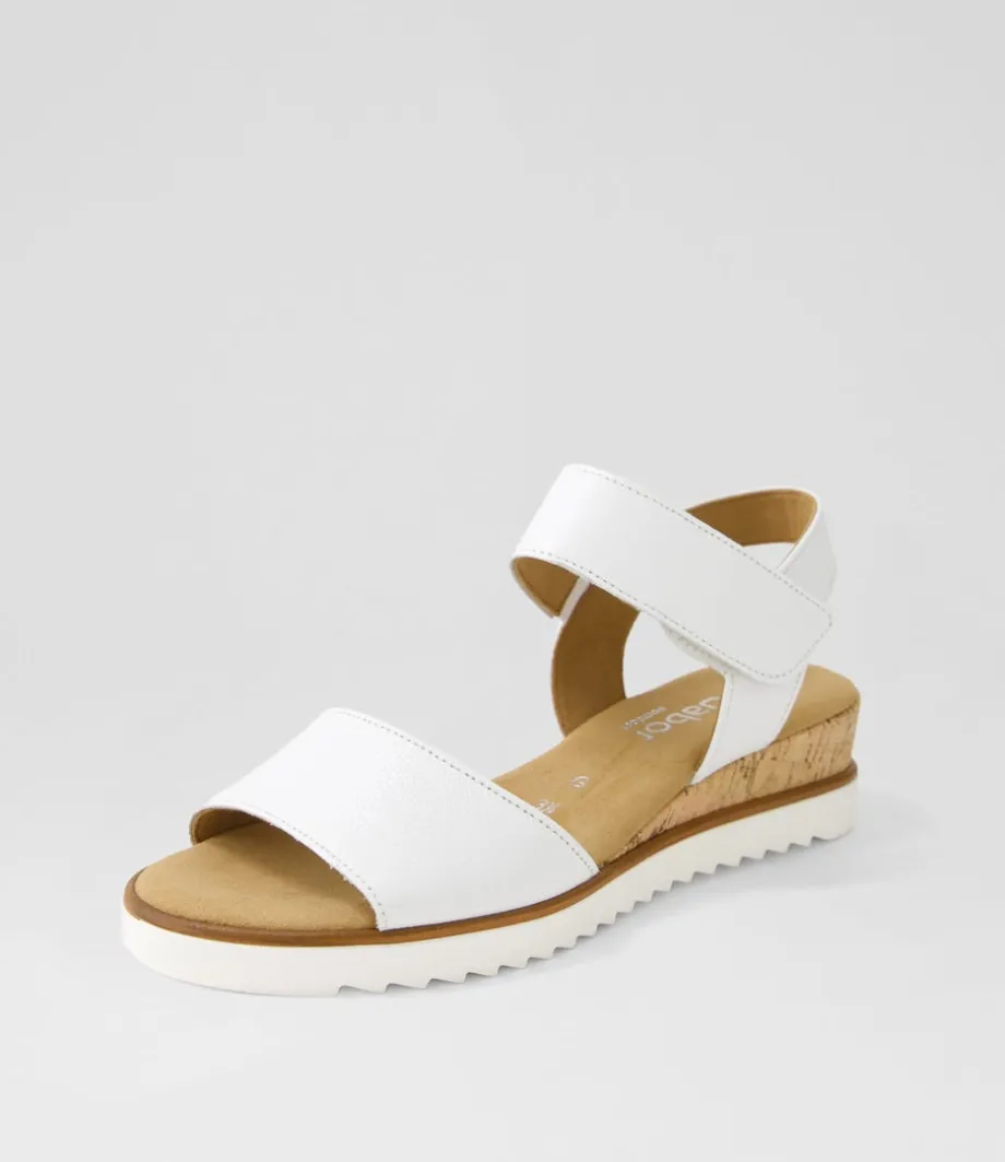 Briva Weiss Leather Sandals
