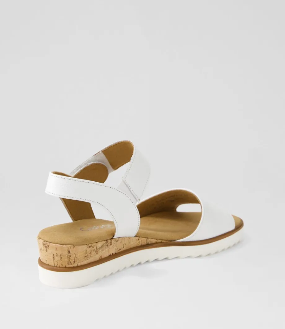 Briva Weiss Leather Sandals