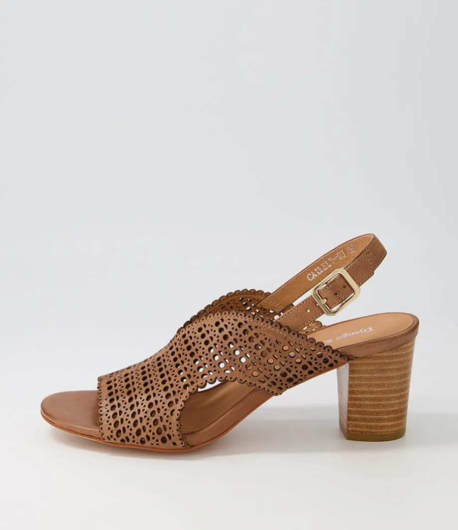 Cailely Tan Leather Sandals