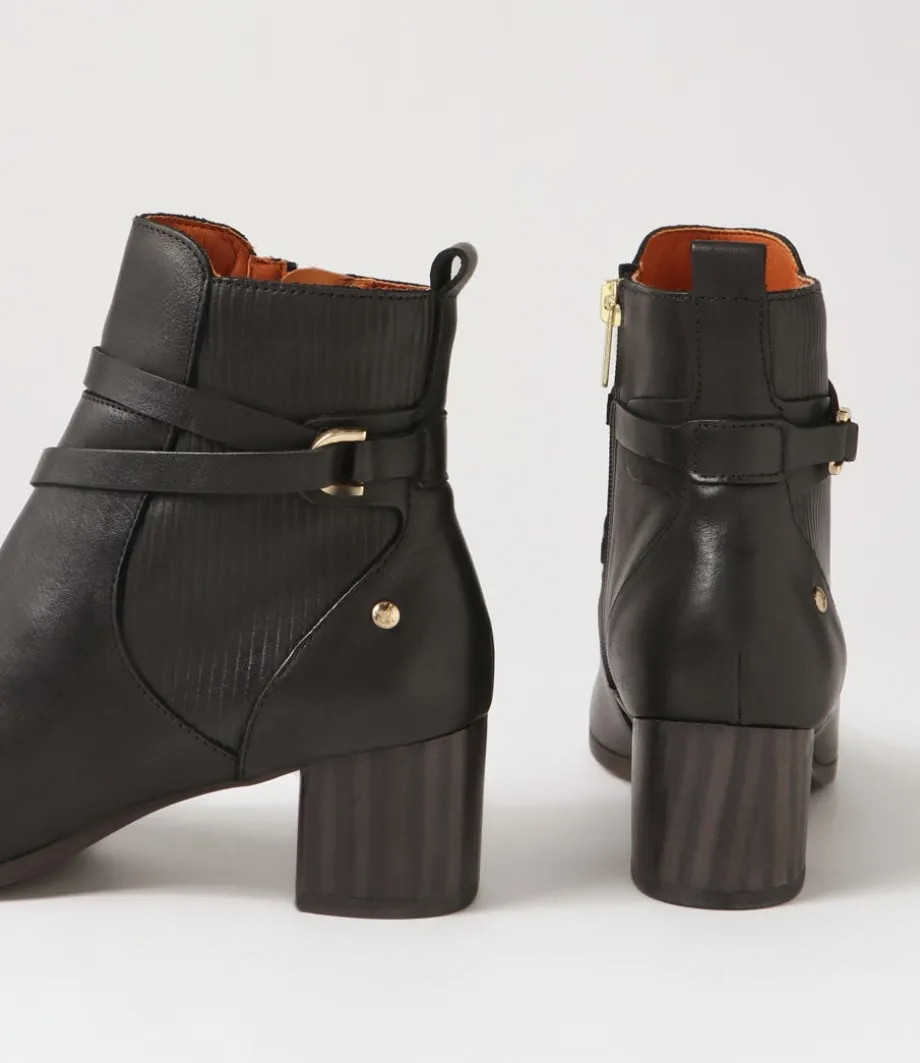 Calafat 41 Black Leather Chelsea Boots
