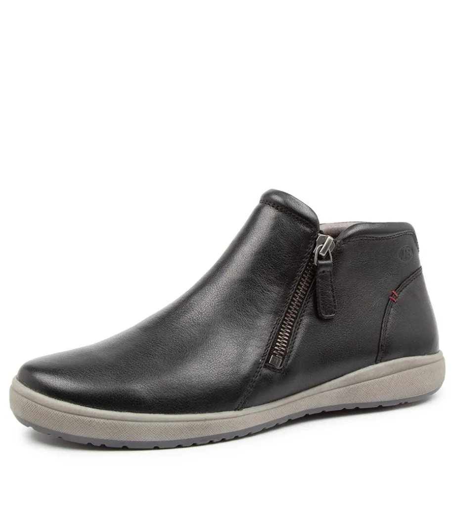 Caren 09 Black Leather