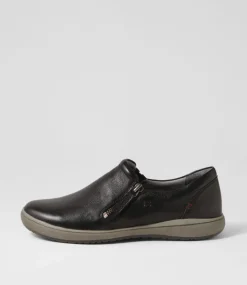 Caren 31 Schwartz Leather Sneakers