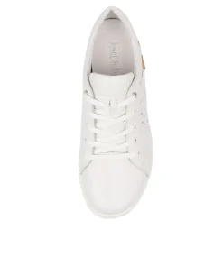 Caren 01 White Leather