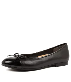Chelsea Xf Black Patent Leather Ballet Flats