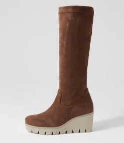 Chloette Torf Suede Knee High Boots