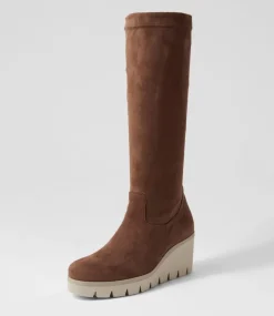 Chloette Torf Suede Knee High Boots
