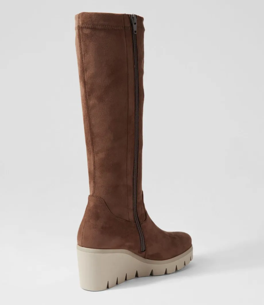 Chloette Torf Suede Knee High Boots