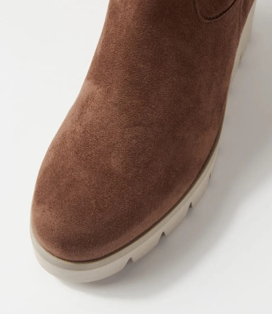 Chloette Torf Suede Knee High Boots