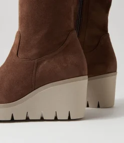 Chloette Torf Suede Knee High Boots